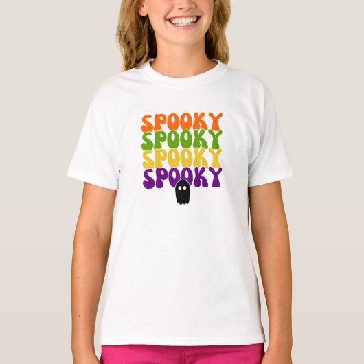 spookachtig t-shirt (Voorkant)