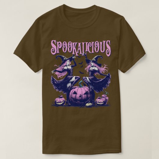 spookachtig t-shirt (Design voorkant)