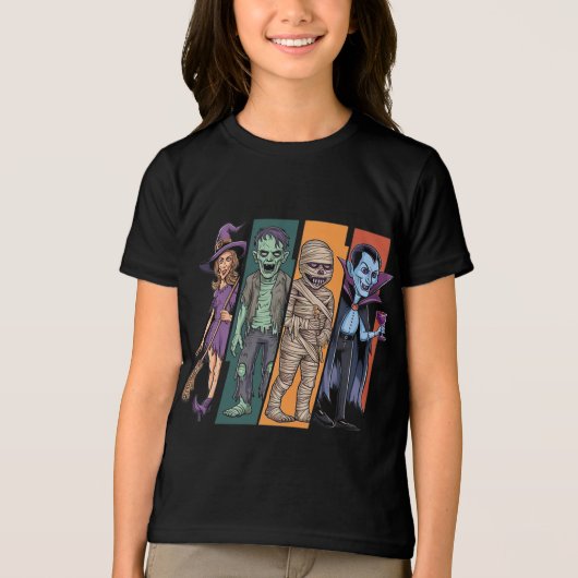 spookachtig Tri-Blend shirt (Voorkant)