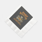 Spookachtig van de kat servet (Hoek)