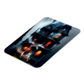 spookachtig Victoriaans landhuis Magneet (Linkerzijde)