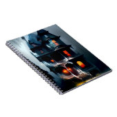 spookachtig Victoriaans landhuis Notitieboek (Rechterzijde)