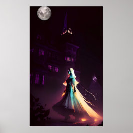 spookachtig visioen poster