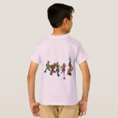 Spookachtig vuurbewijs t-shirt (Achterkant volledig)