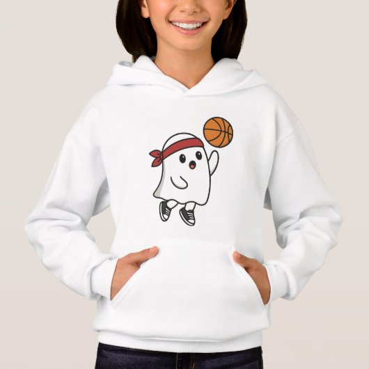 Spookachtige basketbalgeest (Voorkant)