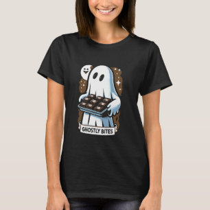 Spookachtige Bites Ghost Brownie Halloween Bakken T-shirt