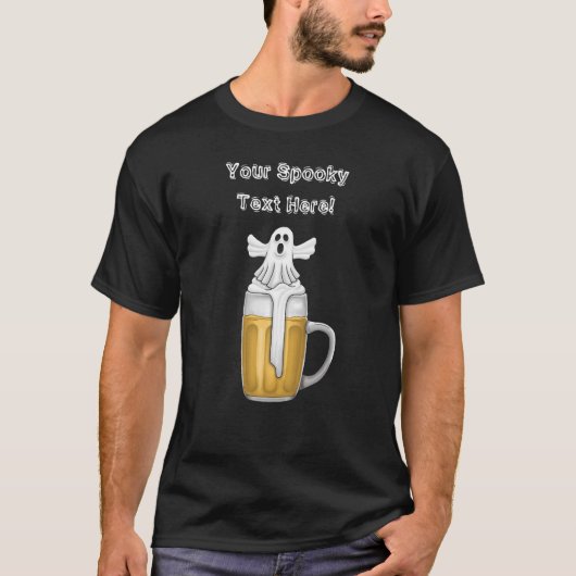 Spookachtige Boe Geest T-shirt (Voorkant)