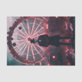 spookachtige carnavalsontkoppeling tissuepapier (Voorkant)