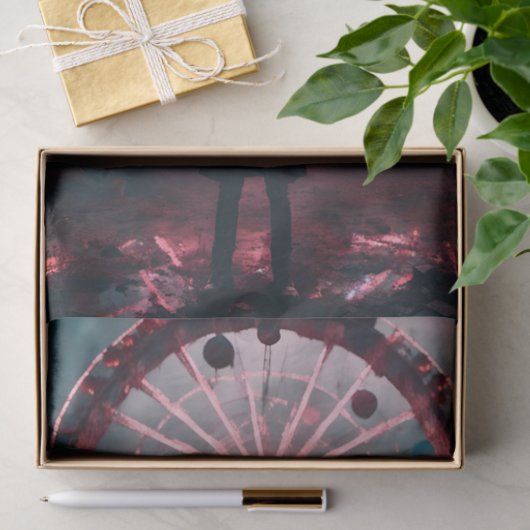 spookachtige carnavalsontkoppeling tissuepapier (Geschenk)