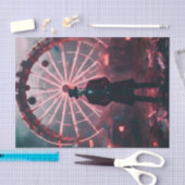 spookachtige carnavalsontkoppeling tissuepapier (Craft)