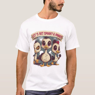 Spookachtige Eend Halloween T-shirt