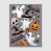 Spookachtige en eng cute monsters (Voorkant)