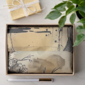 Spookachtige Fantasy Gothic Raven & Victoriaans Gi Tissuepapier (Geschenk)