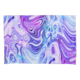 spookachtige fluistering, gemarmerd pastel : kussensloop