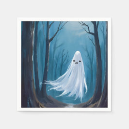 Spookachtige Geest | Gelukkig Halloween Feest Servet