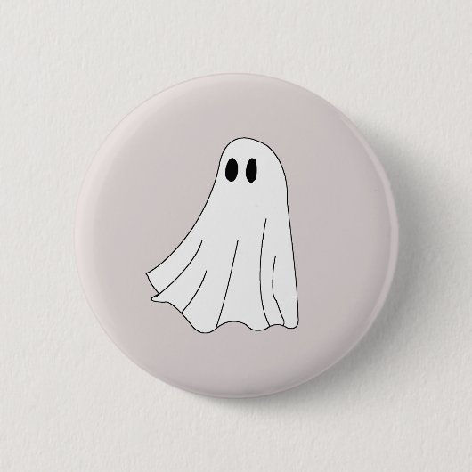 Spookachtige Geest Ronde Button 5,7 Cm (Voorkant)