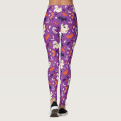 Spookachtige geesten Halloween Leggings (Achterkant)
