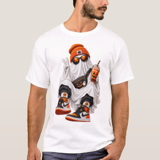 Spookachtige Ghost Streetwear – Halloween Sfeer T-shirt