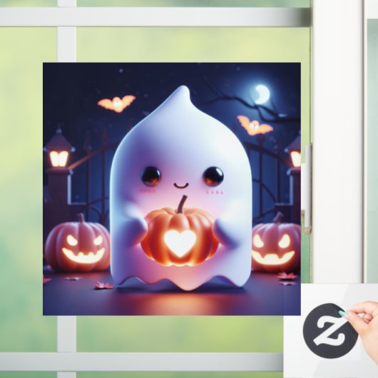 spookachtige gloed raamsticker (Huis)