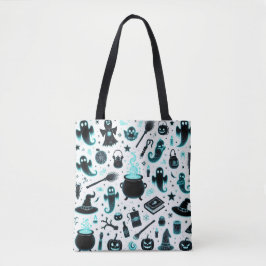 Spookachtige gloed tote bag
