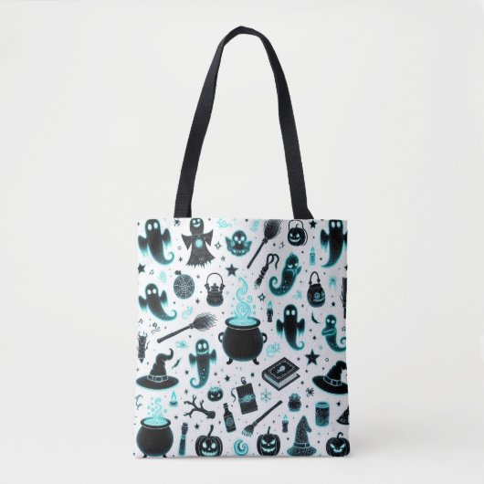 Spookachtige gloed tote bag (Voorkant)