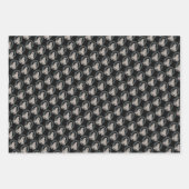 Spookachtige Gothic vakantie cadeau wrap Papier  G Inpakpapier Vel (Voorkant 2)