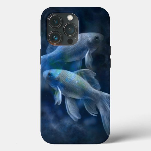 Spookachtige Goudvis Case-Mate iPhone Case (Achterkant)