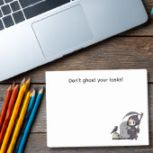 Spookachtige Grim Reaper Kerkhof Kraai Gotische Ha Post-it® Notes