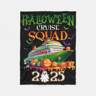 Spookachtige Halloween Cruise Squad 2025 Cruising  Fleece Deken