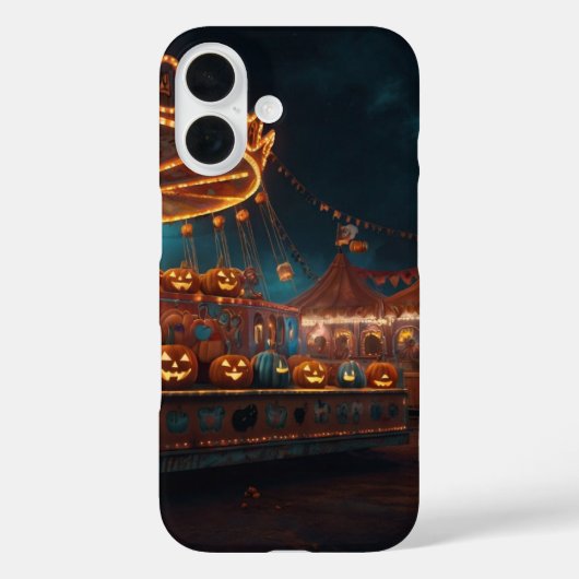 Spookachtige Halloween Fair Case-Mate iPhone Case (Achterkant)