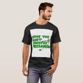 Spookachtige Halloween Mannen Black Basic T Shirt (Voorkant volledig)