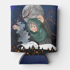 Spookachtige Heks & Geheime Huis Halloween🌙 Blikjeskoeler