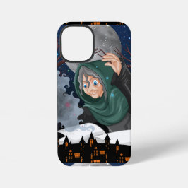 Spookachtige Heks & Geheime Huis Halloween🌙 iPhone 12 Mini Hoesje