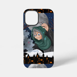 Spookachtige Heks & Geheime Huis Halloween🌙 iPhone 12 Mini Hoesje