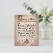 Spookachtige heksen spellen Halloween Feestdagenkaart (Staand voorkant)