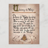 Spookachtige heksen spellen Halloween Feestdagenkaart (Voorkant)