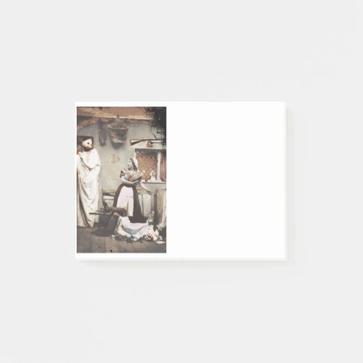 Spookachtige Jack-o-lantern Post-it® Notes (Voorkant)