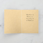 Spookachtige  Kinder Halloween Kaart (Binnen)