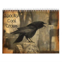 Spookachtige Koele Kraaien Kalender