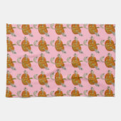 spookachtige lantaarn theedoek (Horizontaal)