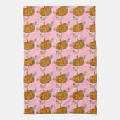 spookachtige lantaarn theedoek (Verticaal)