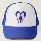 Spookachtige Liefde Trucker Pet (Voorkant)