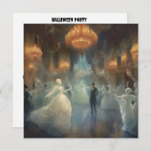 Spookachtige maskerade bal: Spectrale betovering Kaart (Voorkant / Achterkant)