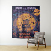 Spookachtige nachten wachten! wandkleed (In situ)