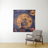 Spookachtige nachten wachten! wandkleed (In situ)