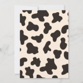 Spookachtige "Not My First Rodeo" uitnodiging voor (Achterkant)