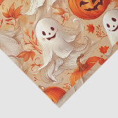 Spookachtige pompoen fluistert tissuepapier (Detail)