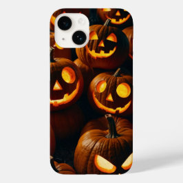 Spookachtige pompoengloed Case-Mate iPhone 14 hoesje