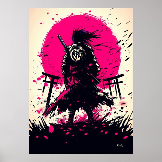 Spookachtige Ronin – De Geest van de Samurai Poster (Voorkant)