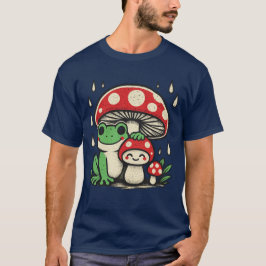 Spookachtige Schattigee geest onder bloederige pad T-shirt